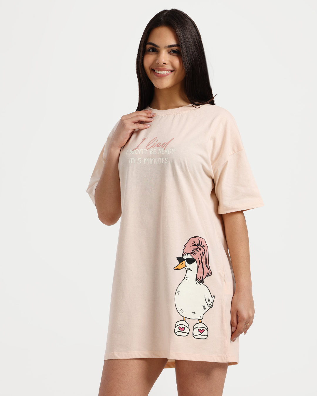 نايت شيرت حريمي البطة اللطيفة