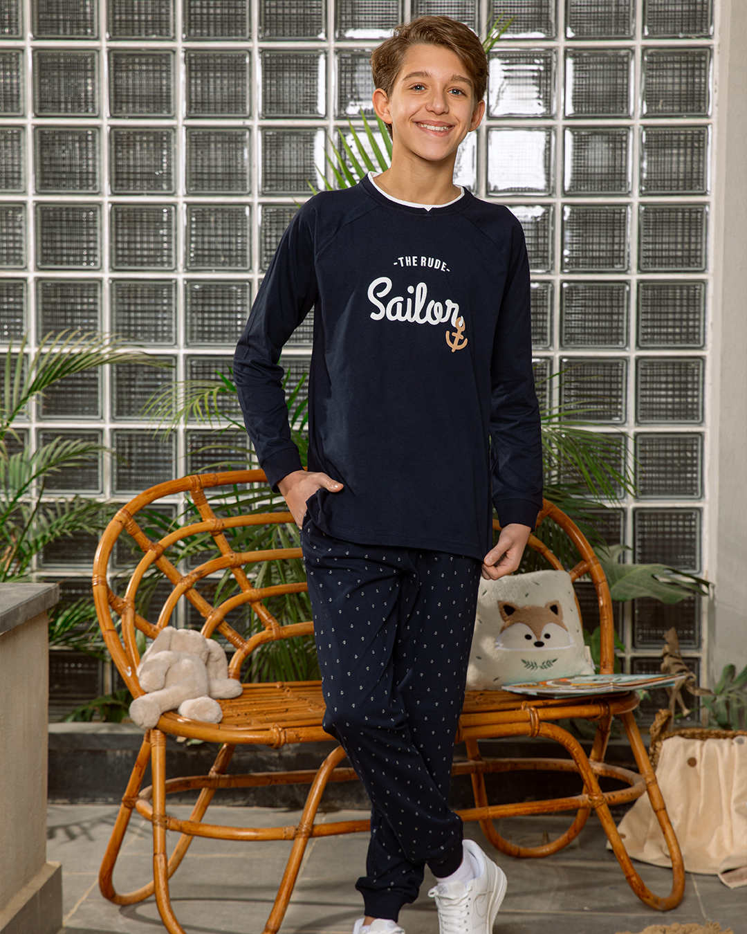 Sailor بيجاما أولاي رَجلان