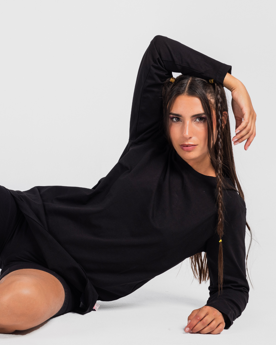 تي شيرت حريمي بكم ساده