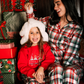 Santa Crew Mini Elf  Pajamas