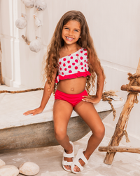 Strawberries مايو بناتي قطعتين