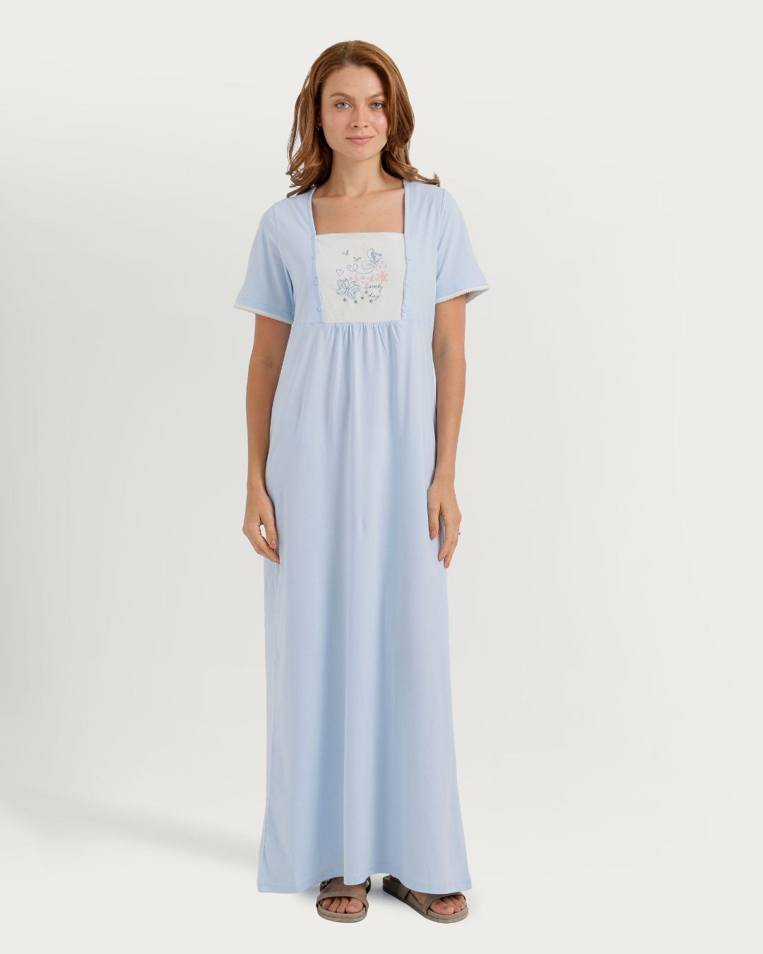 Women's Long Half Sleeve Jalabiya