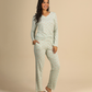 Women Pajama in Floral stripes