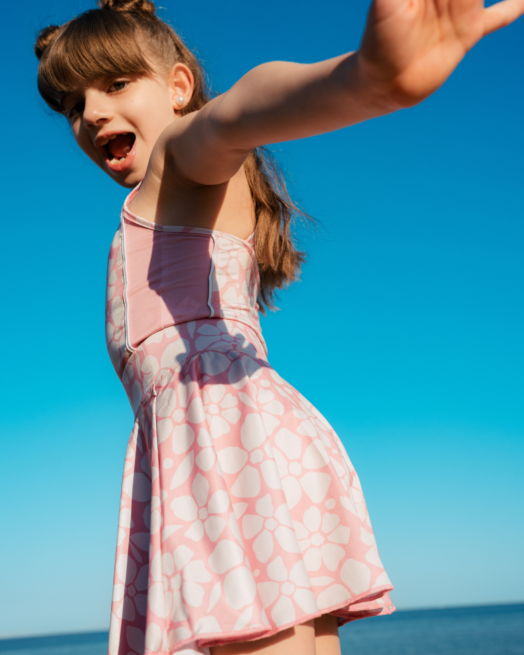 مايوه مع جيبه اجواء صيفيه