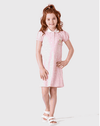 Printed short dress