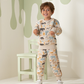 Zoo Animals Boys' Melton Cotton Pajamas