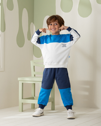 Super Heros بيجاما اولادي  سويتشرت وبنطلون قطن