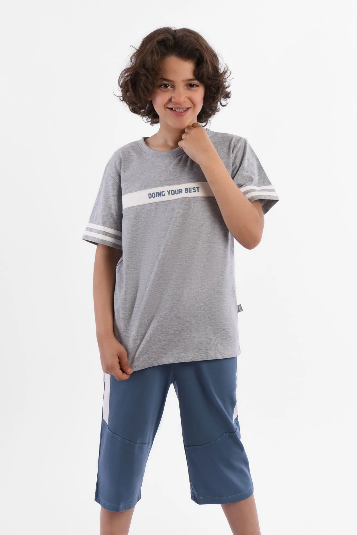 Doing Your Best بيجامه اولادي بنتاكور مطبوع