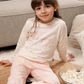 Sleepy princess girls' printed pajamas