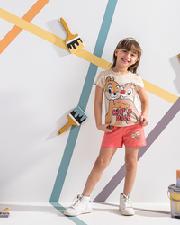 CHIP'N DALE بيجامه بناتي شورت