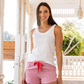 Women's pajama shorts striped