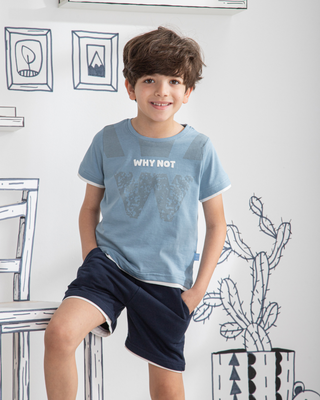 Why not بيجاما أولادي نُص كُم