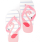 My children's slipper is a flamingo