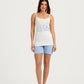 Women's Sleeveless Pajama Set with Shorts