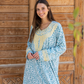 Viscose shirt with embroidered sleeves 11