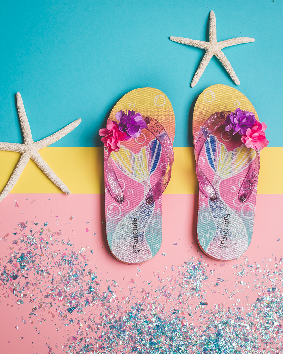 Mermaid شبشب اطفال صيفي ميرميد