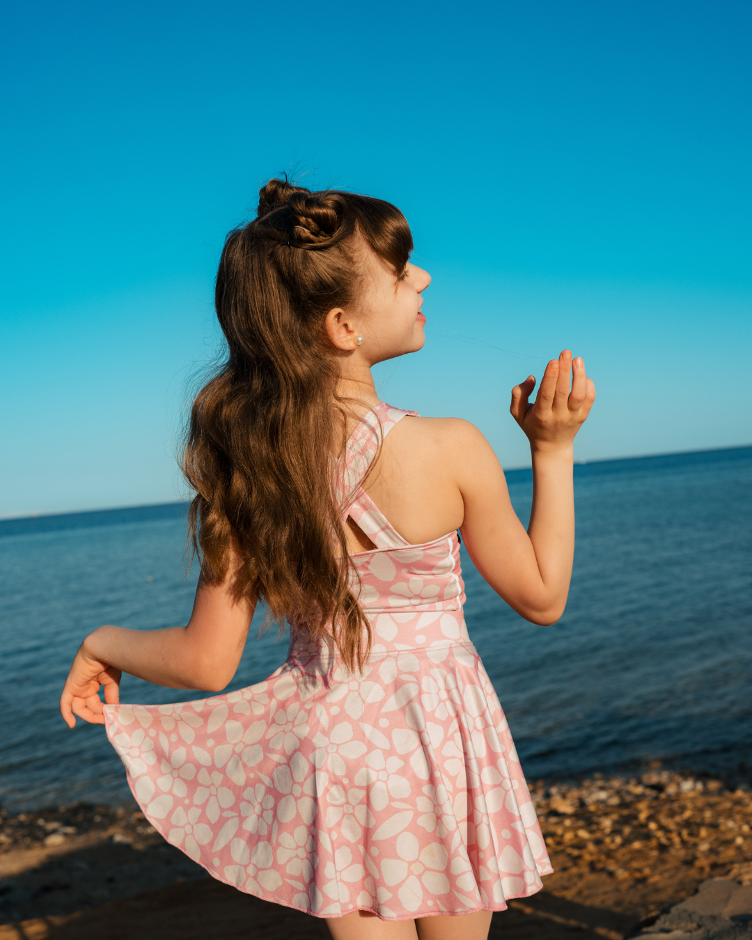 مايوه مع جيبه اجواء صيفيه