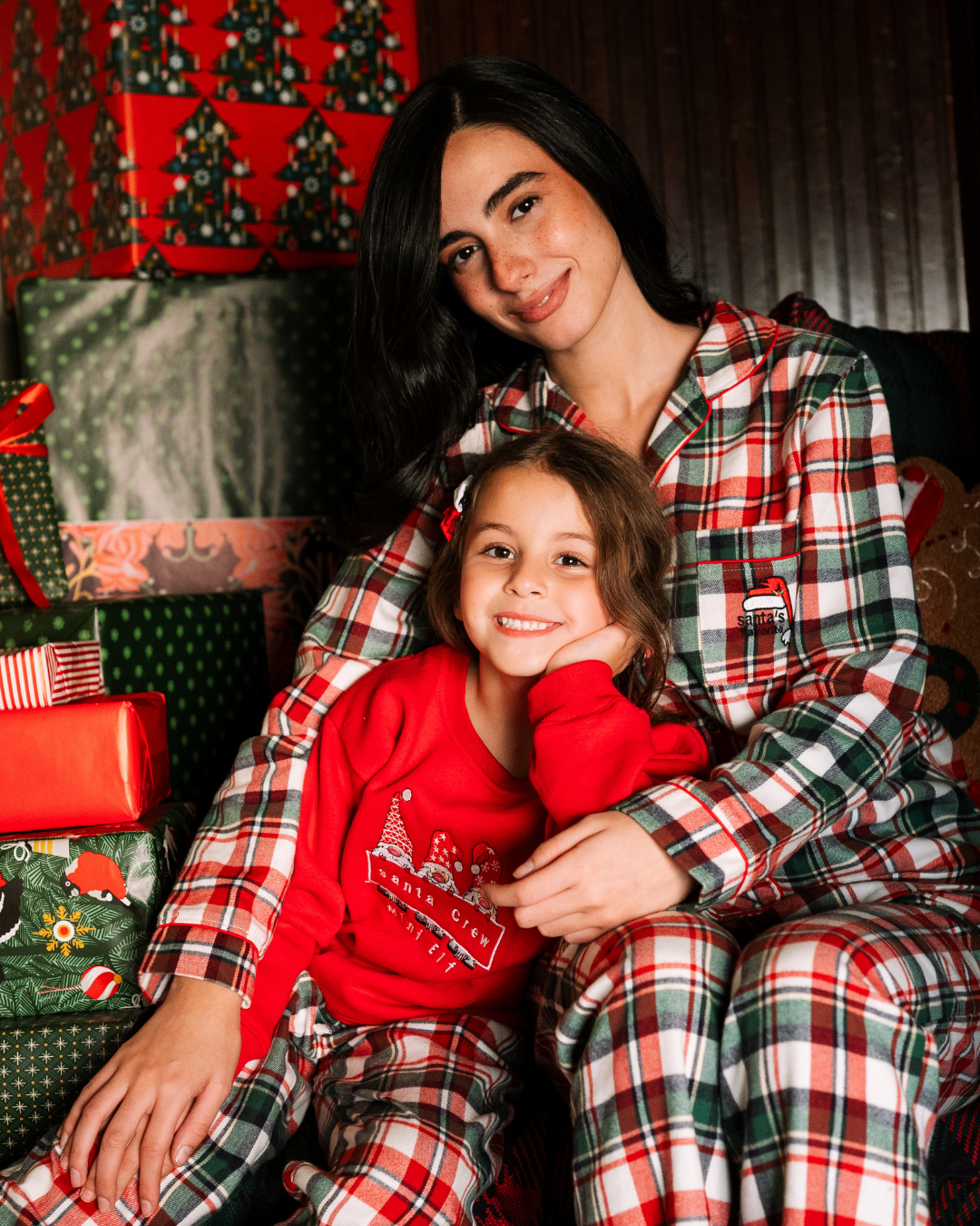 Santa's Favorite Classic Button up Pajama