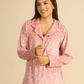 Polka Dots Women Classic pajama in Nude