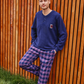 Men's pajamas with cashmere buttons * Viella