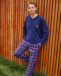 Men's pajamas with cashmere buttons * Viella