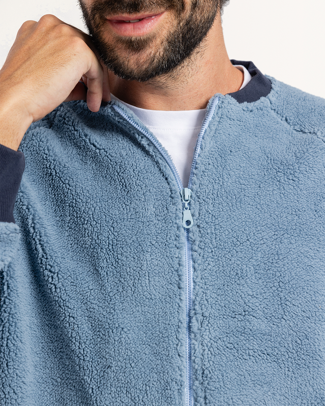 بيجاما بكم طويل و جيب من خامه البنطلون وبنطلون مستقيم