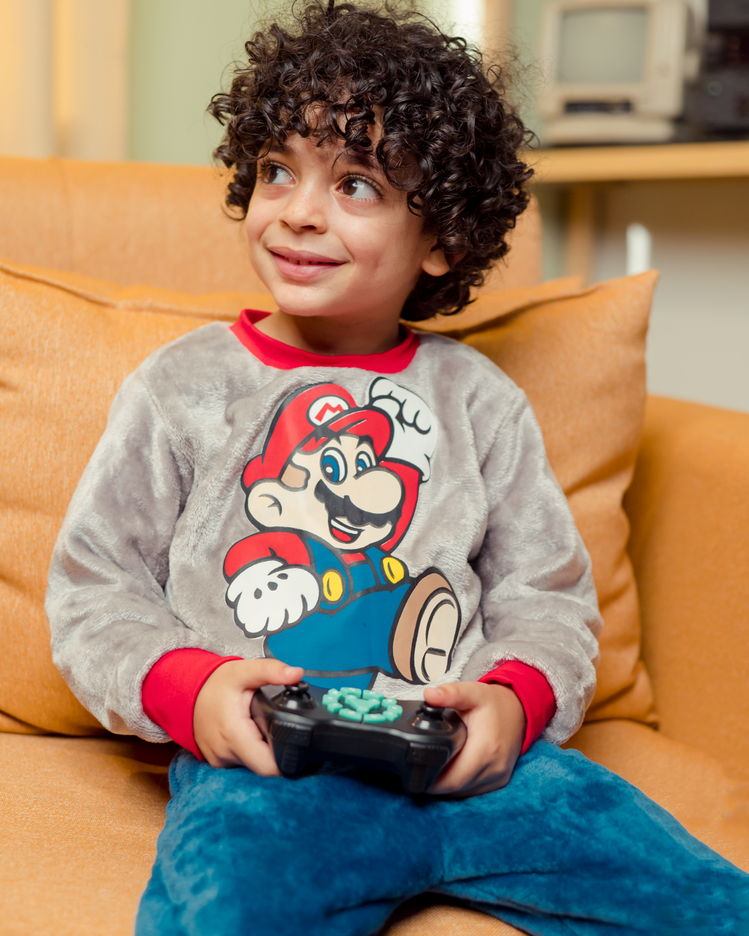 Super Mario بيجامه اولادي