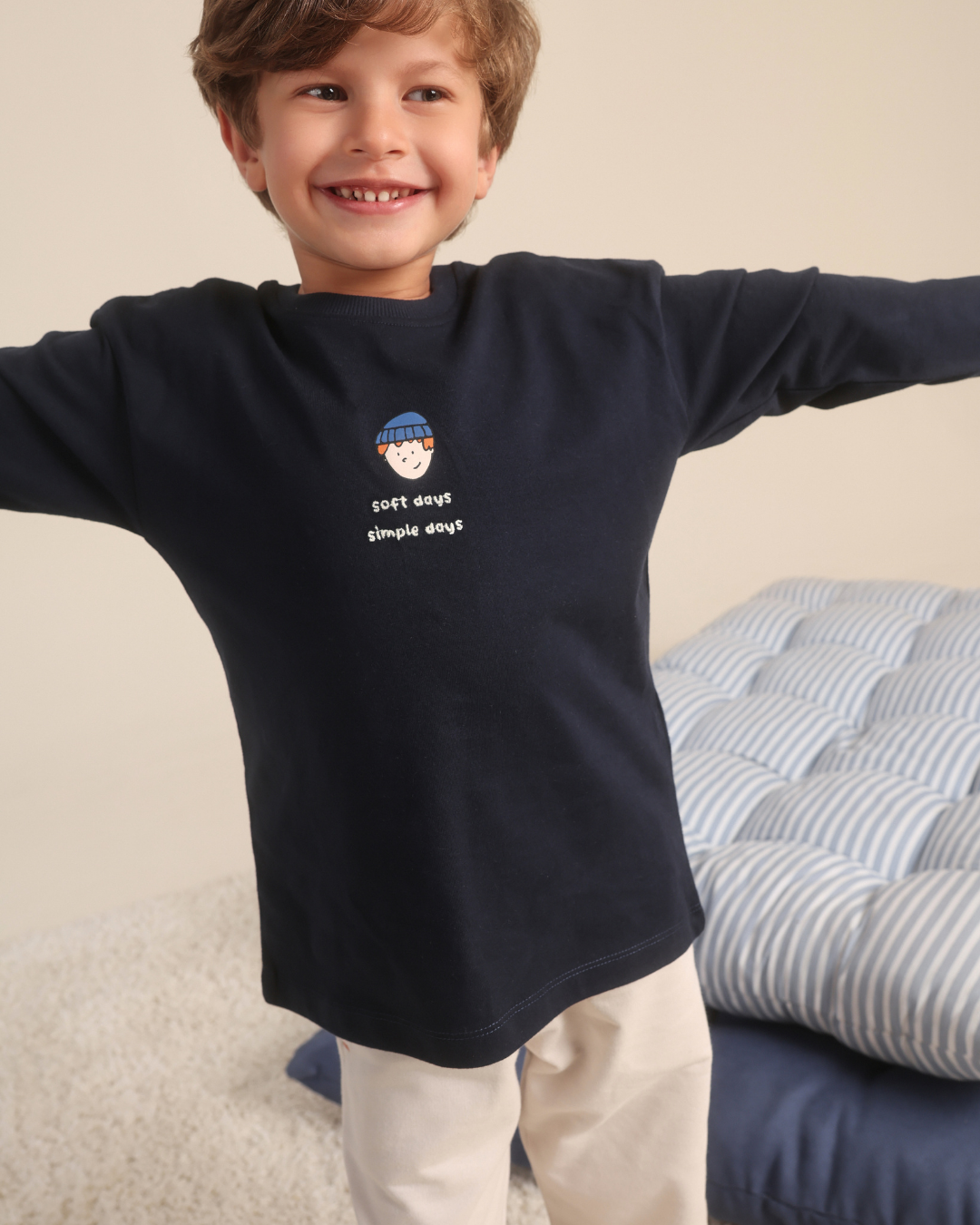 From Graphic to Real Boy Kids Pajama