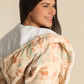 Nordic vibes women robe