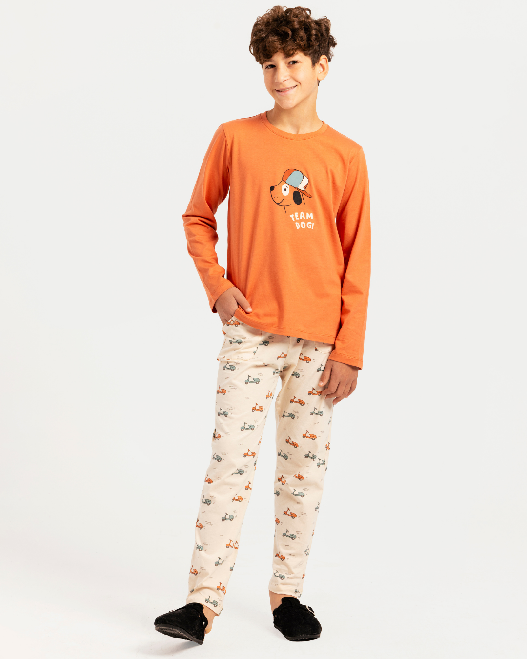 بيجاما أولادي بكُم فريق السرعة