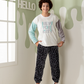 NYC Junior boys pajamas with sleeves and trousers