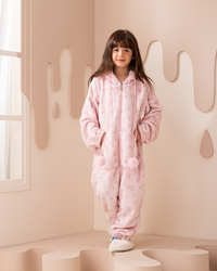 Cute Flowers girls long sleeve Onesie