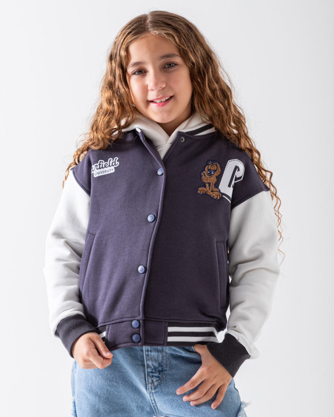 Garfiled سويت تيشرت بيسبول