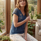Women's Short Sleeve Pants Pajamas