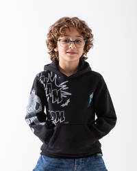 MARVY Bat man Boom Black Sweatshirt