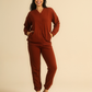 Get cozy women melton set