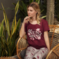 Women's half-sleeve pajamas with the big rose pentacore