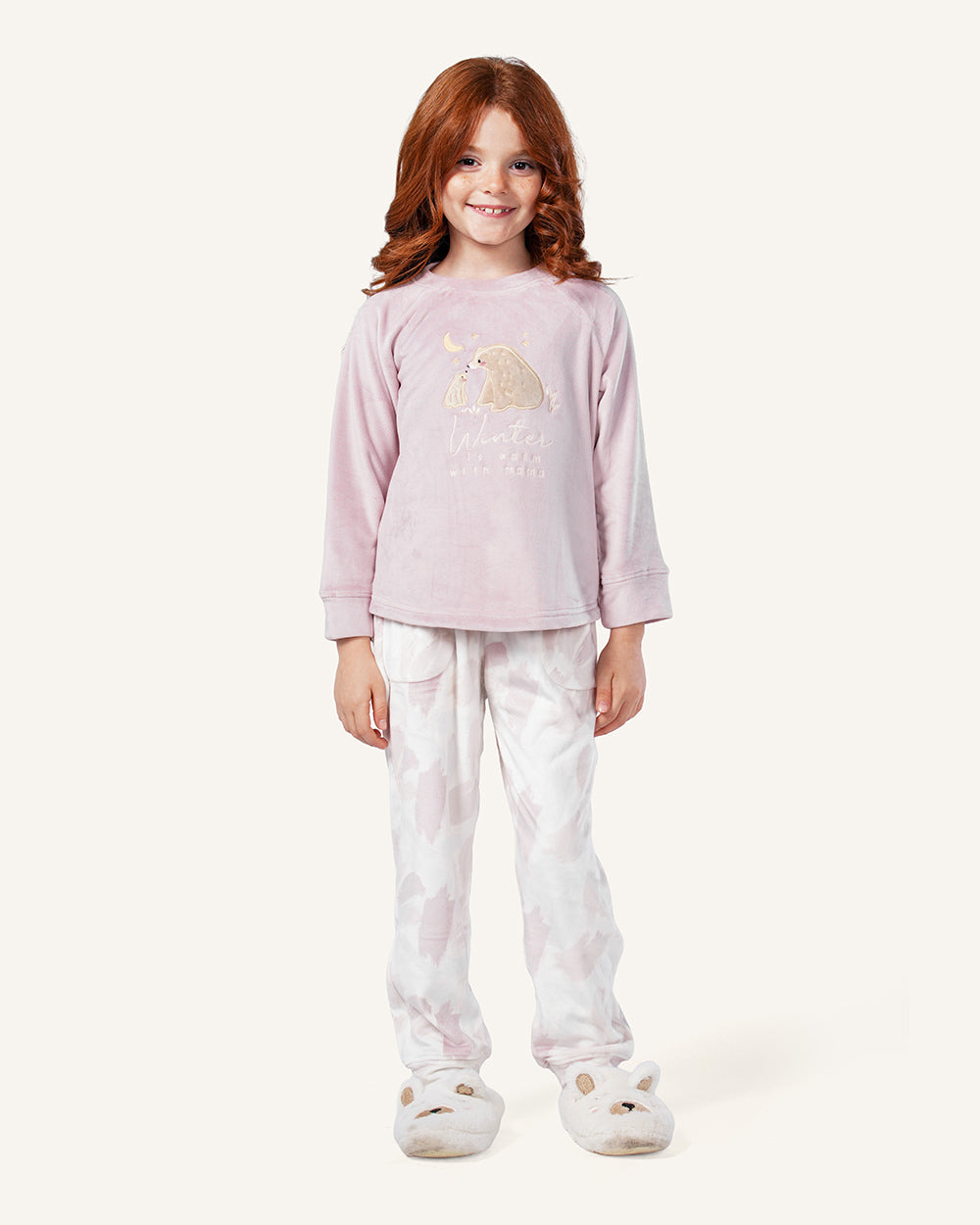 بيجاما كًم طويل و بنطلون  الوان متداخله