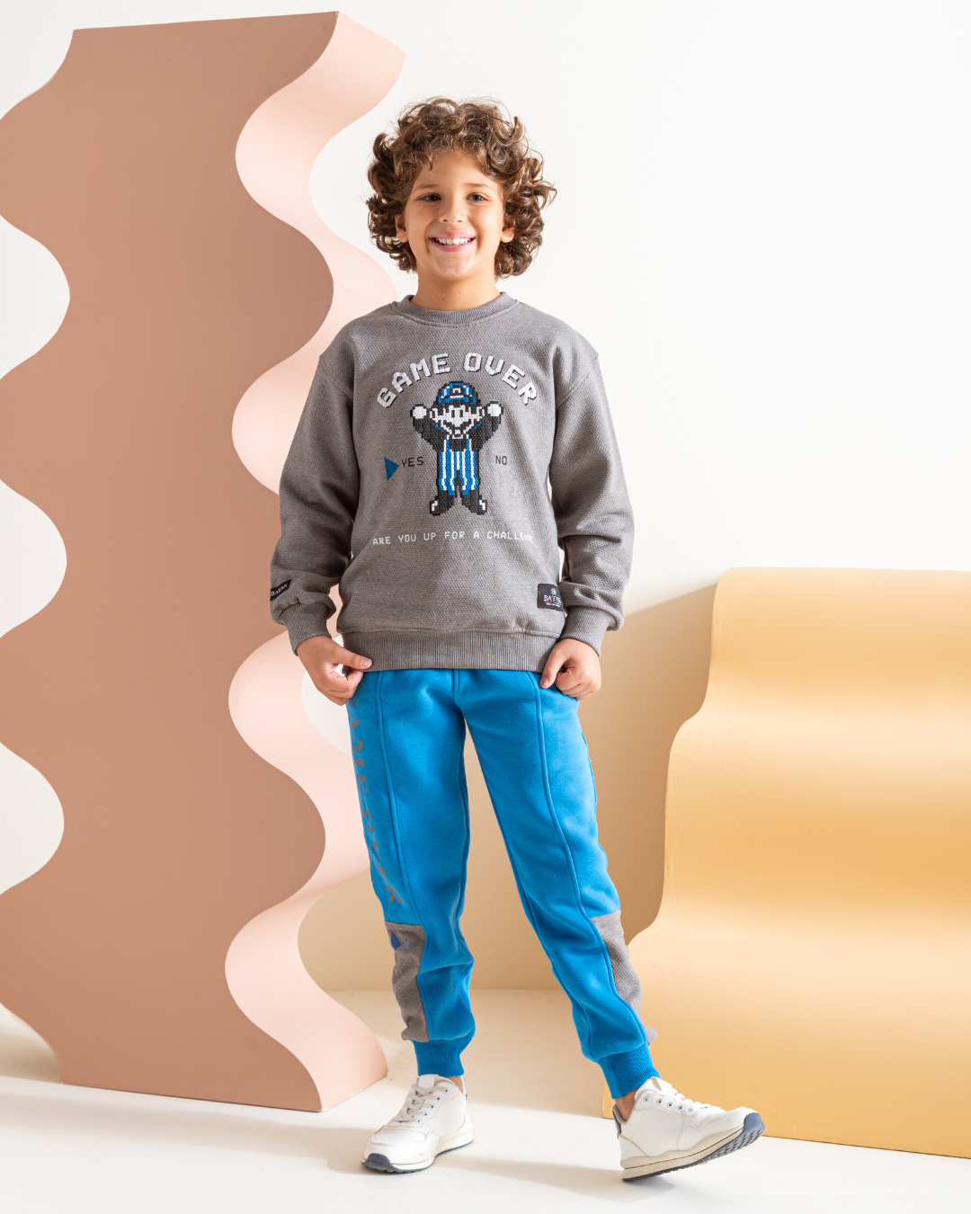 game over My boys Mario's pajamas