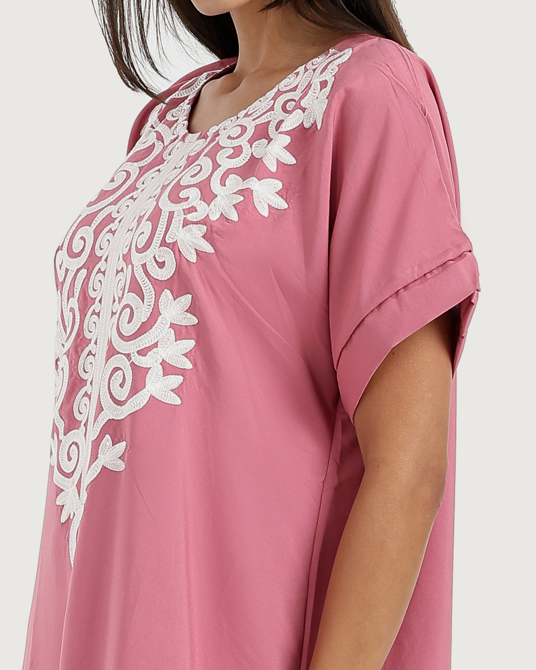 قميص داكرون شانيل مطرز 001