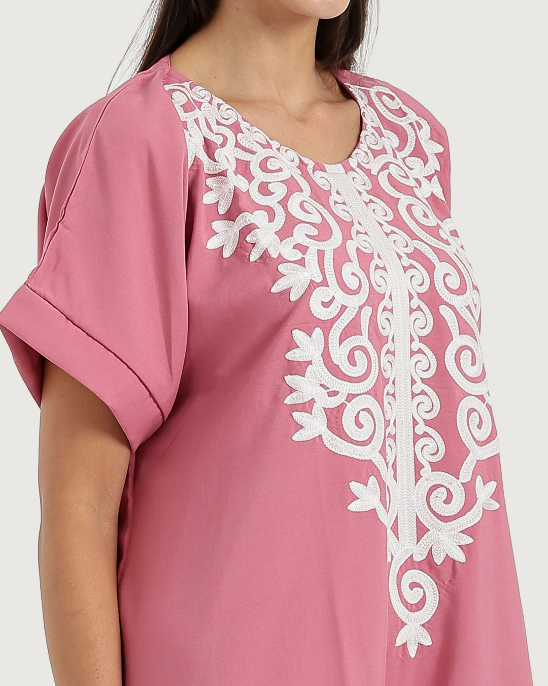 قميص داكرون شانيل مطرز 001