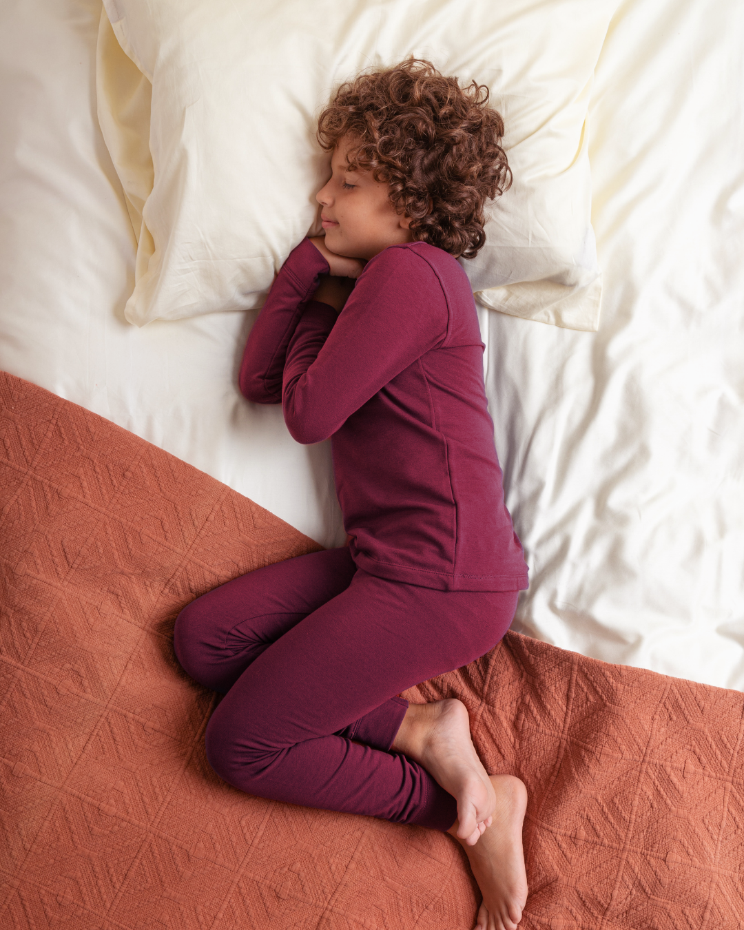 Ribbed children's warmer set