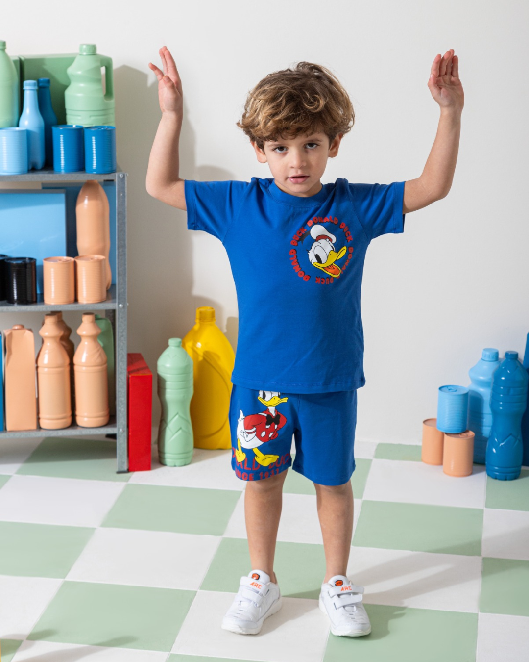 MARVY Donald Duck children's pajamas