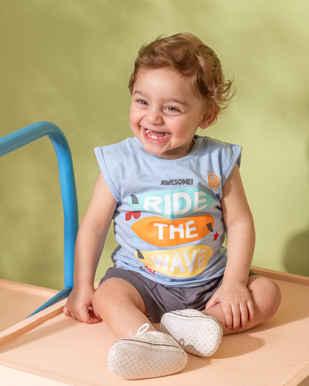 Ride The Wave NB بيجامه اولادي بيبي