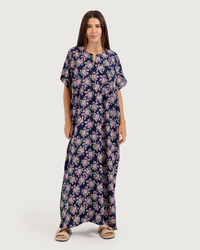 Long Patterned Viscose Shirt 177