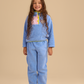 Colorful Winter Girls pajama in Bright Colors