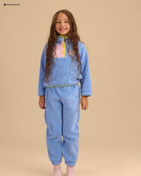 Colorful Winter Girls pajama in Bright Colors