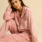 Polka Dots Women Classic pajama in Nude