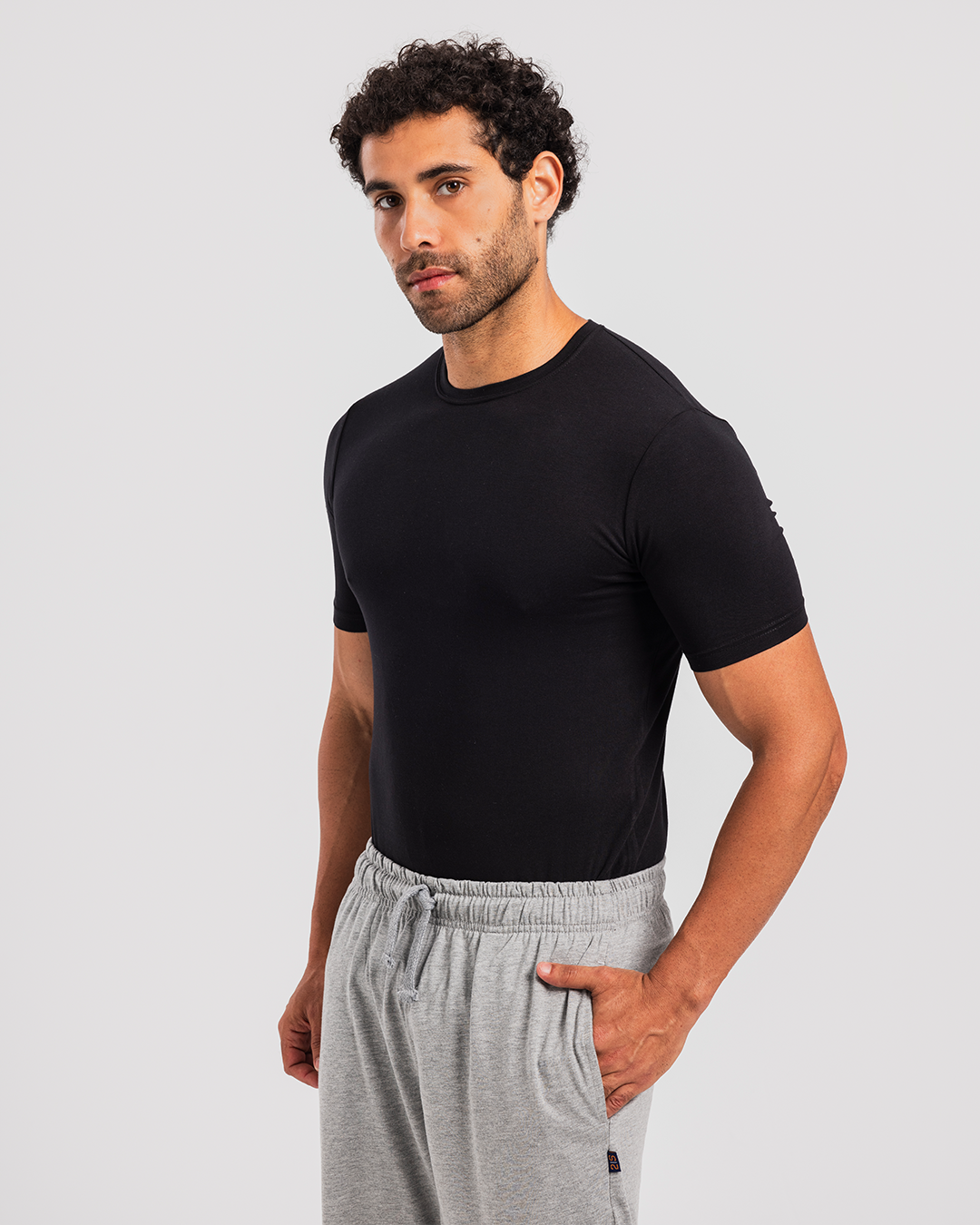 Undershirt jet men's lycra colors