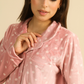 Polka Dots Women Classic pajama in Nude